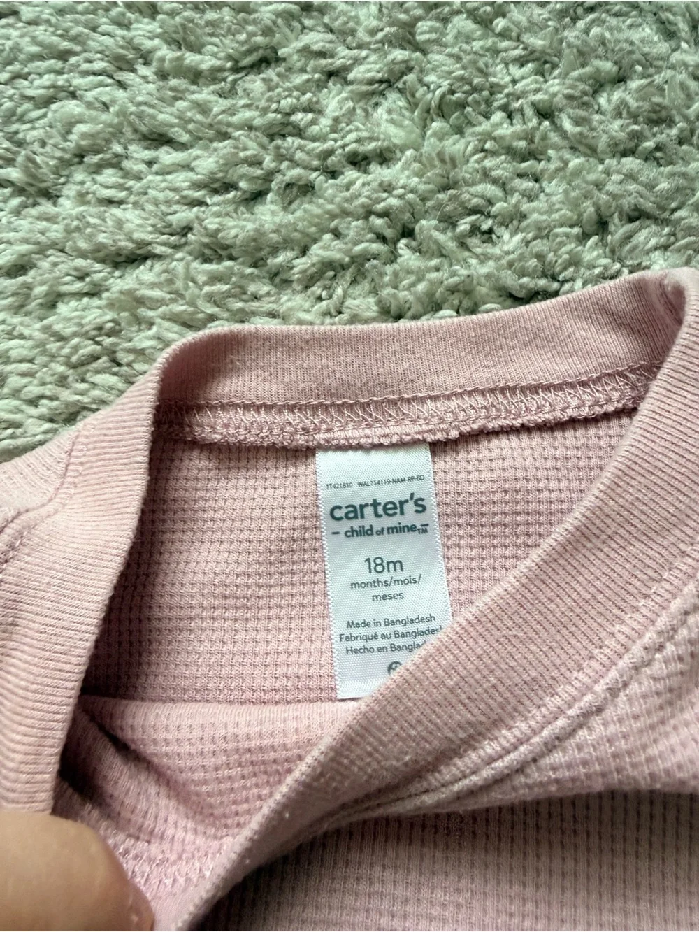 18m Bundle - Mixed Sleepwear & Tops - Pink, Purple, Black, Cream